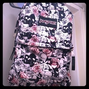 Jansport Skull & Roses Backpack